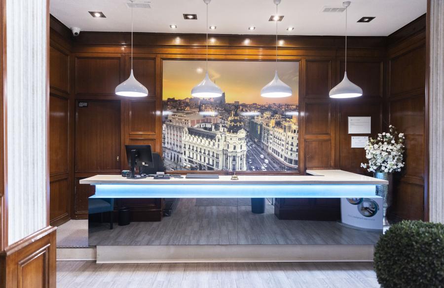 Recepción Hotel Serrano Madrid